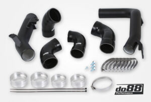Kit Tubazioni di Pressione DO88 (Charge Pipe) Volvo S60 V60 XC60 V90 S90 XC90 SPA – diesel, intercooler di serie, tubi flessibili neri