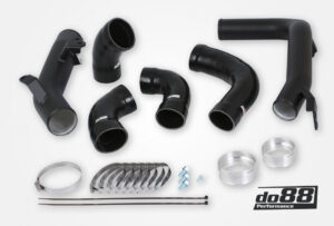 Kit Tubazioni di Pressione DO88 (Charge Pipe) Volvo S60 V60 XC60 V90 S90 XC90 SPA – benzina, intercooler do88, tubi flessibili neri