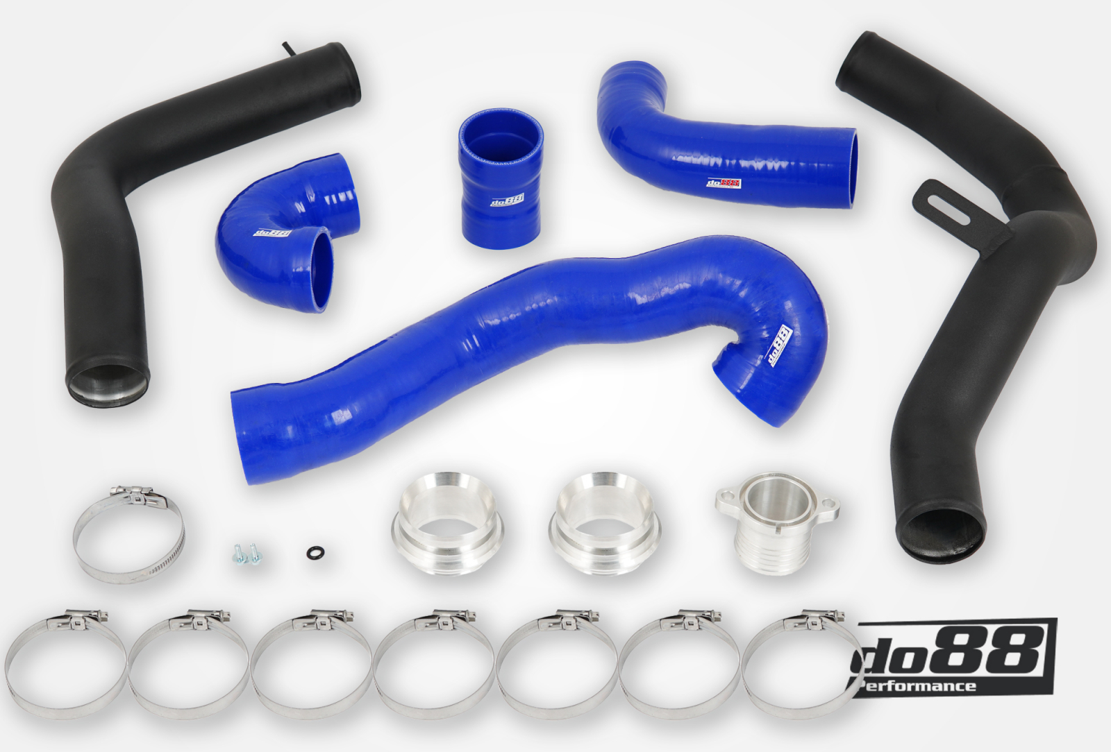 Kit Tubazioni di Pressione DO88 (Charge Pipe) SAAB 9-5 2.0t 2010-2011- – tubi flessibili blu