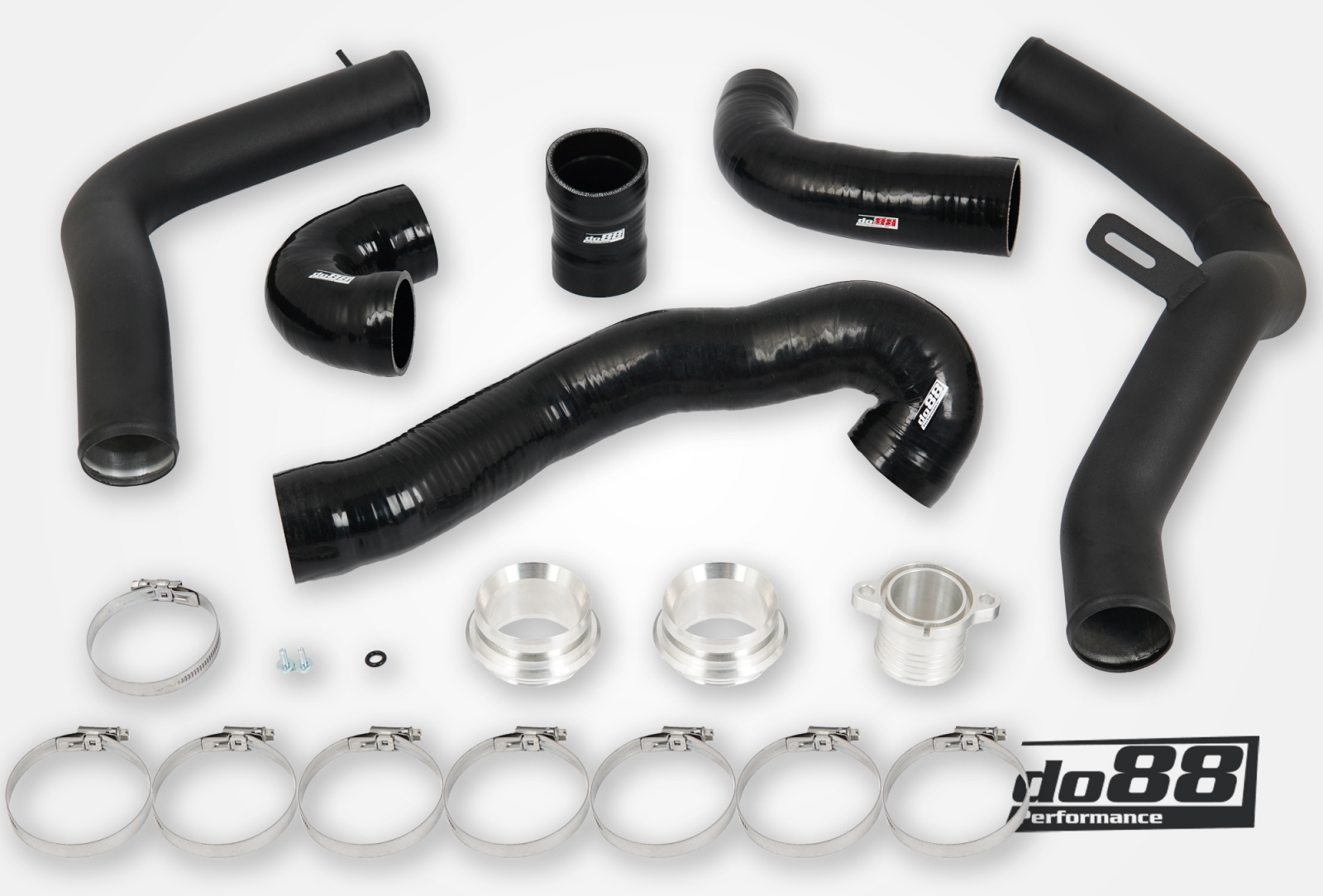Kit Tubazioni di Pressione DO88 (Charge Pipe) SAAB 9-5 2.0t 2010-2011- – tubi flessibili neri