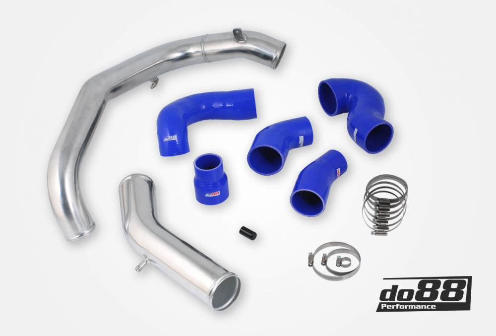 Kit Tubazioni di Pressione DO88 (Charge Pipe) Volvo S60/V70n Turbo – tubi flessibili blu, 03-07, no BOV