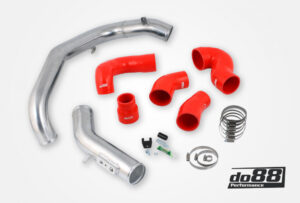 Kit Tubazioni di Pressione DO88 (Charge Pipe) Volvo S60/V70n Turbo – tubi flessibili rossi, 00-02, no BOV