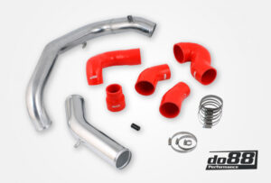 Kit Tubazioni di Pressione DO88 (Charge Pipe) Volvo S60/V70n Turbo – tubi flessibili rossi, 03-07, no BOV