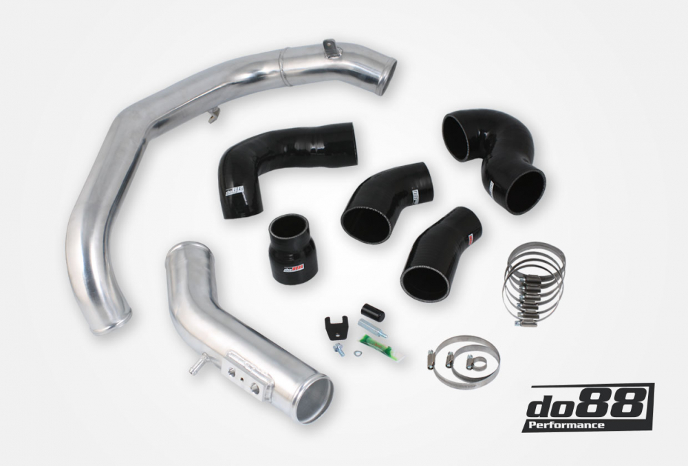 Kit Tubazioni di Pressione DO88 (Charge Pipe) Volvo S60/V70n Turbo – tubi flessibili neri, 00-02, no BOV