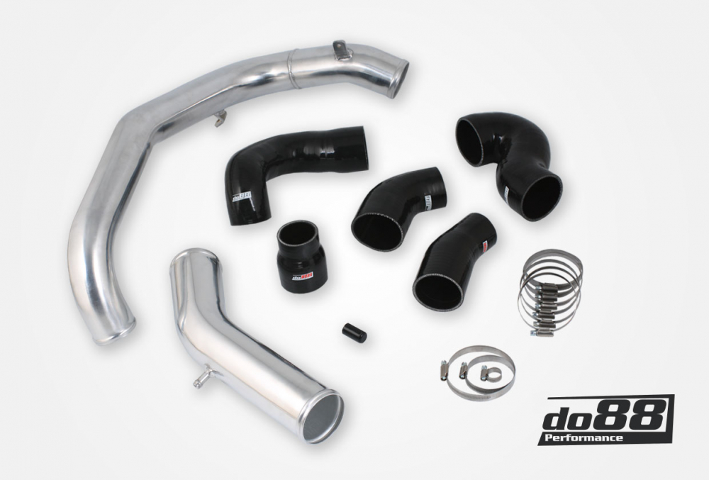 Kit Tubazioni di Pressione DO88 (Charge Pipe) Volvo S60/V70n Turbo – tubi flessibili neri, 03-07, no BOV