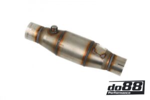 Catalizzatore Sportivo Metallico 2,5" 100 Celle FIA con Manicotti