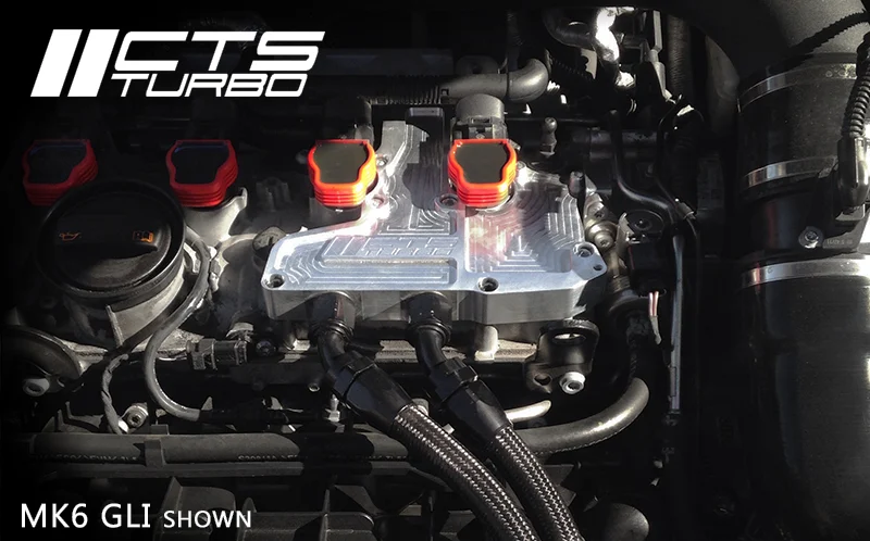 Kit Recupero Vapori Olio Golf 6 MK6 GTI / Scirocco / TT 8J 211cv 2.0 TSI - Oil Catch Can CTS TURBO - immagine 2