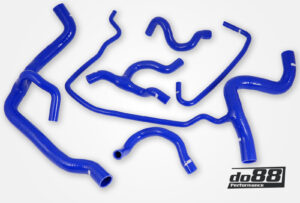 Kit Manicotti Liquido Refrigerante DO88 SAAB 9-5 2.0T Turbo4 / Turbo4 BioPower 2010-2011 tubi flessibili blu