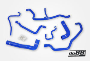 Kit Manicotti Liquido Refrigerante DO88 BMW 525i 525ix E34 tubi flessibili blu