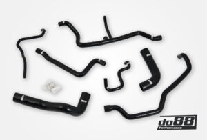 Kit Manicotti Liquido Refrigerante DO88 BMW 525i 525ix E34 tubi flessibili neri