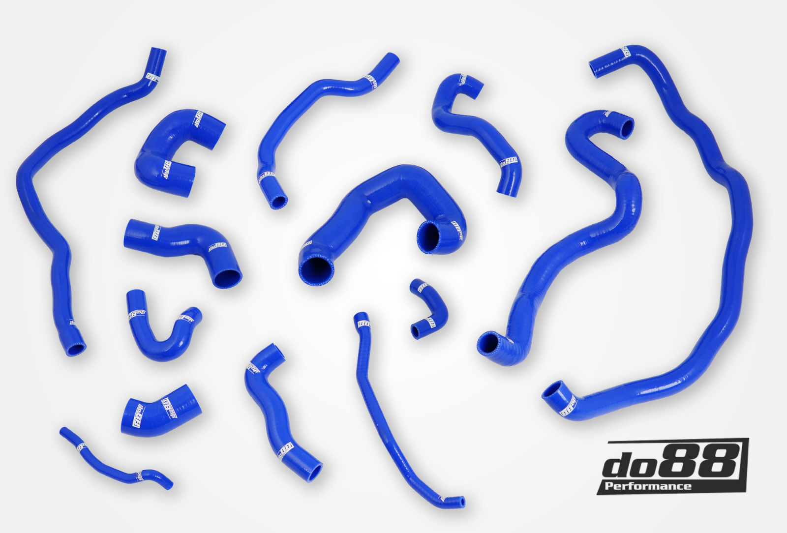 Kit Manicotti Liquido Refrigerante DO88 BMW 135i 335i E82 E90 (N54) tubi flessibili blu