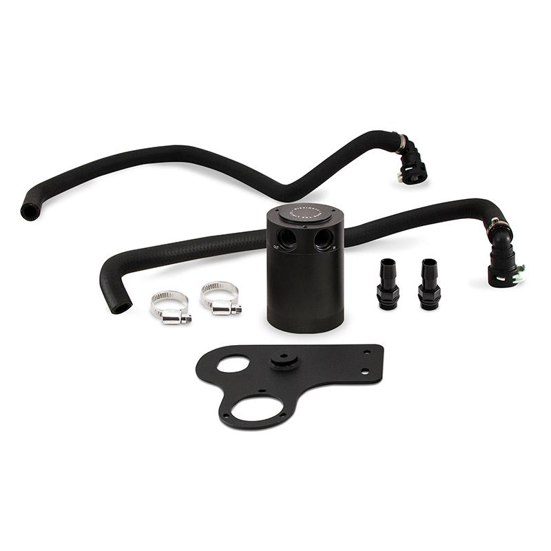 Kit Recupero Vapori Olio Mishimoto Ford Mustang GT S550 V8 Baffled Oil Catch Can, 2018+