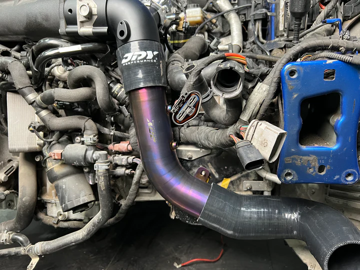 Kit gomito farfallato billet con Blow Off e tubo boost in titanio Audi RS3 / TT RS 2.5 TFSI DAZA DNWA - JDY Performance - immagine 7