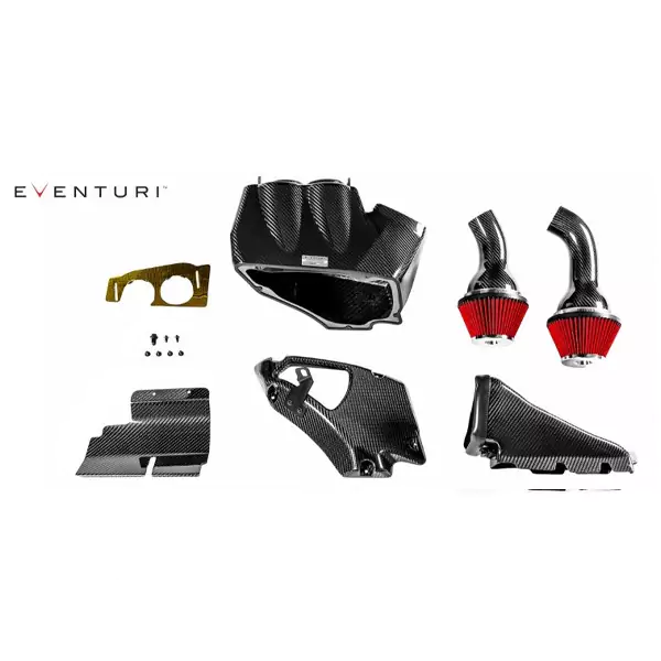 Aspirazione Diretta in Carbonio Audi S6 / S7 C7 4.0 TFSI - Eventuri Black Carbon Intake