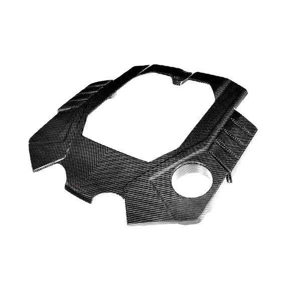 Coprimotore in Carbonio opaco Audi RS6 / RS7 C8 - Eventuri Carbon Engine Cover Matte Finish