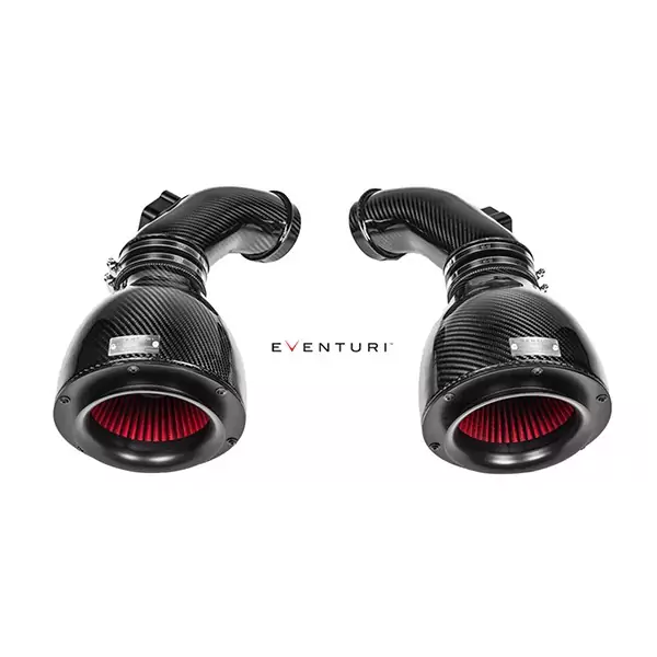Aspirazione Diretta in Carbonio BMW M6 F12 / F13 / F06 - Eventuri Full Black Carbon Intake