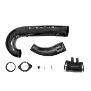 Tubo del Turbo in Carbonio maggiorato V3 Honda Civic Type R FK2 - Eventuri Oversized Carbon Turbo Tube