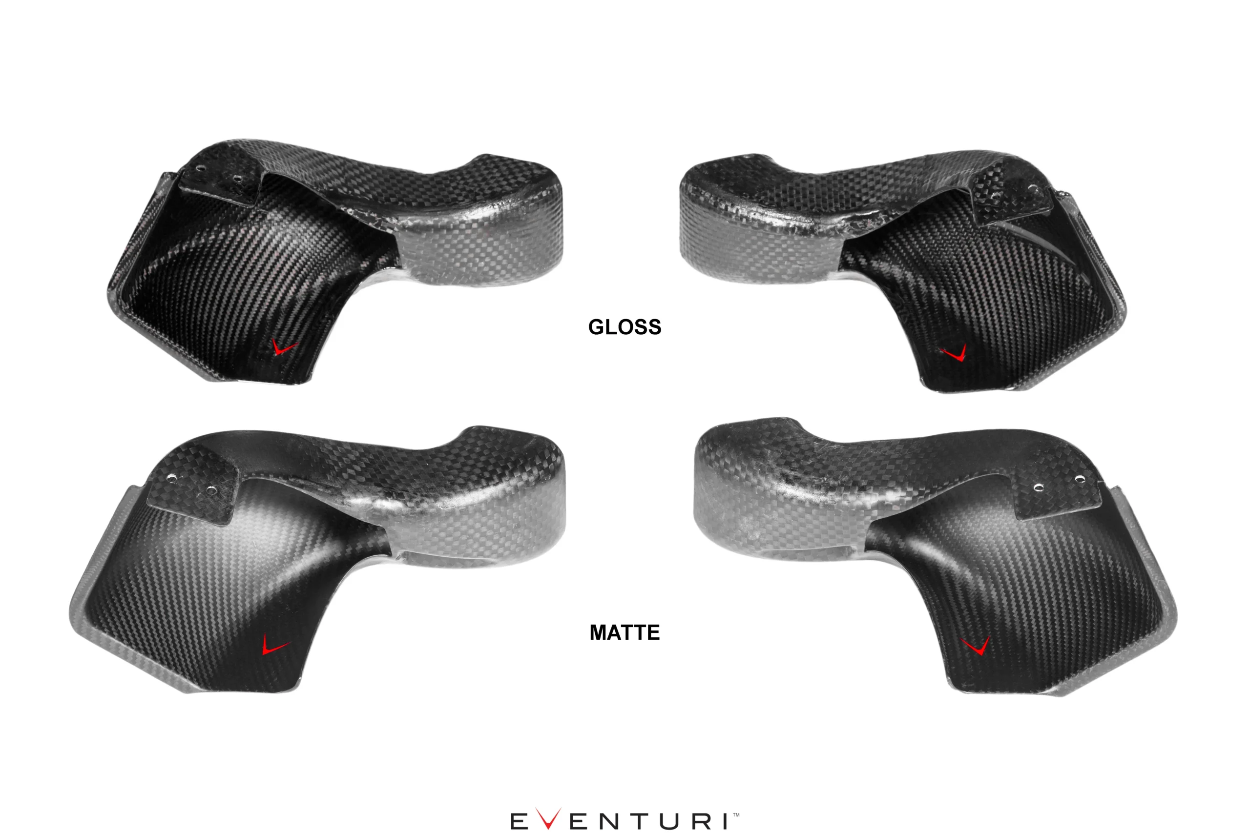 Convogliatori aspirazione Carbonio opaco BMW M3 G80 / BMW M4 G82 G83 - Eventuri Carbon Scoops Matte
