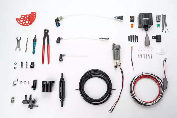 Pompa carburante bassa pressione maggiorata Stage 1 / Stage 2 BMW M2 G87 / M3 G80 G81 / M4 G82 G83 3.0 S58 - JDY Performance - immagine 5