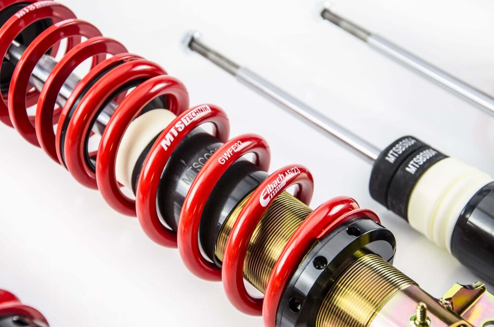 Assetto a Ghiera BMW 3 Convertible (E36) (abbassamento 40 - 80 mm) Coilover Kit Street MTS Technik - immagine 2