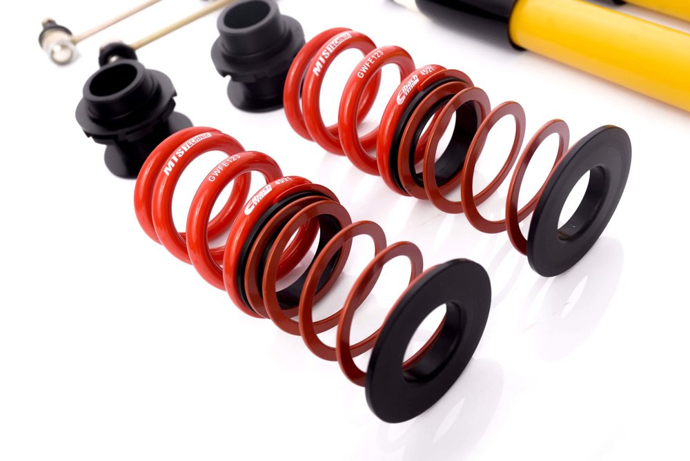 Assetto a Ghiera BMW 3 Compact (E46) (abbassamento 20 - 70 mm) Coilover Kit Street MTS Technik - immagine 2