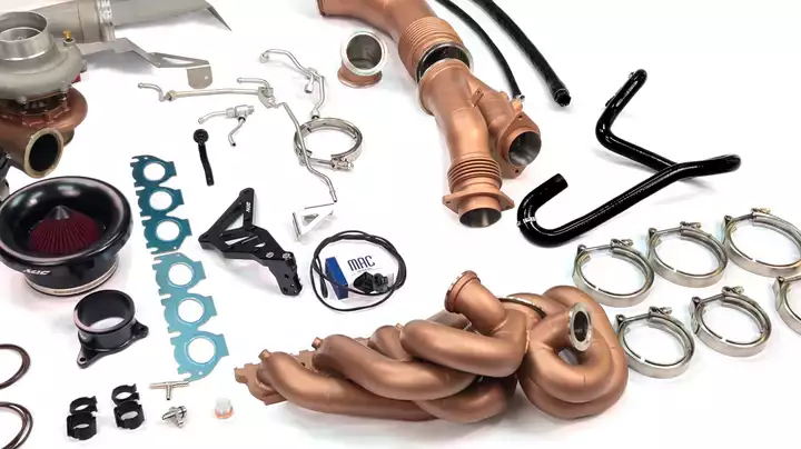 Kit turbo singolo JDY Precision Next Gen BMW M2 G87 / M3 G80 G81 / M4 G82 G83 3.0 S58 guida a sinistra - JDY Performance - immagine 5