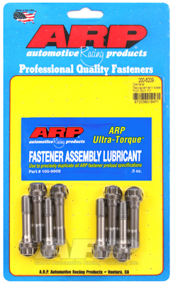 Kit Bulloni Biella ARP ricambio universale generico per bielle in acciaio .0055-.0060 Stretch (8 bulloni)