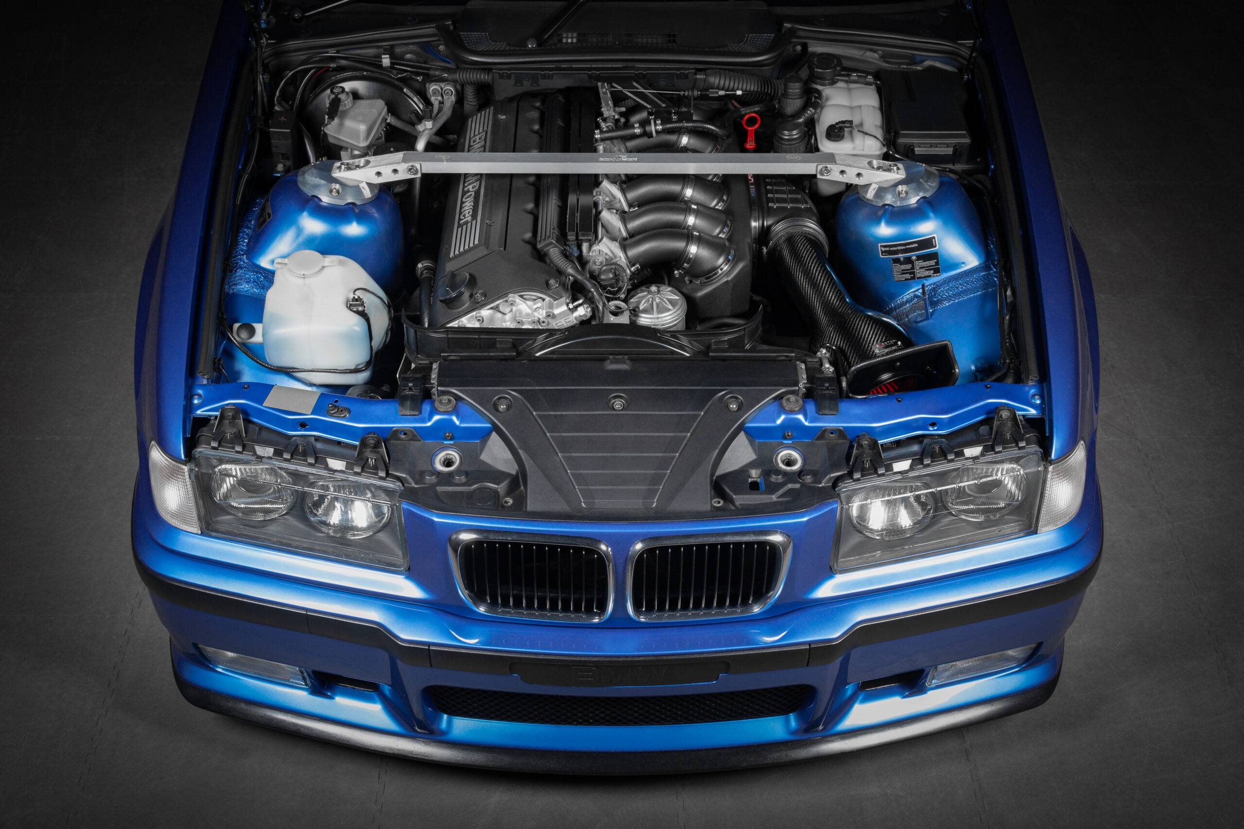 Aspirazione Diretta in Carbonio BMW M3 E36 3.0 / 3.2 Evo S50 - Eventuri Carbon Intake Gloss Finish