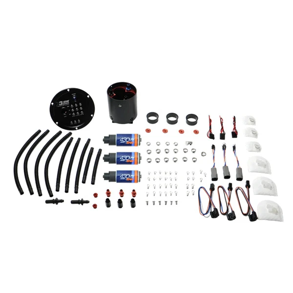 Modulo Pompa Benzina Maggiorata Nissan GT-R R35 - Deatschwerks DW430c x3 Fuel Pump Module