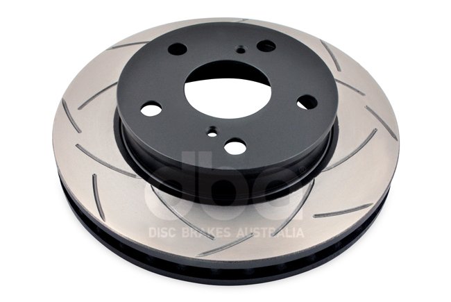 Coppia dischi freno sportivi baffati Anteriori 255x28 mm Toyota Hi-Lux Extra Cab KUN15 – DBA Street Series T2