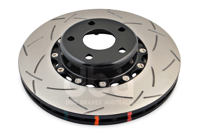 Coppia dischi freno sportivi scomponibili baffati Anteriori 295x25 mm Subaru Impreza / Outback / Forester / Legacy / XV / Forester SG5 / Legacy BH5 / Toyota GT86 – DBA 5000 Series T3 Slotted Black Hat