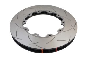 Coppia fasce frenanti di ricambio baffate Anteriori 380x34 mm Nissan GT-R R35 – DBA 5000 Series T3 Slotted solo rotore