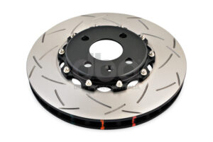 Coppia dischi freno sportivi scomponibili baffati Anteriori/Posteriori 288x26 mm Lotus Elise S2 / Elise S3 / 2-Eleven / Exige S1 / Exige S2 / Europa – DBA 5000 Series T3 Slotted Black Hat