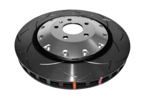 Coppia dischi freno sportivi scomponibili baffati Anteriori 385x36 mm Audi S6 C6 – DBA 5000 Series T3 Slotted Silver Hat