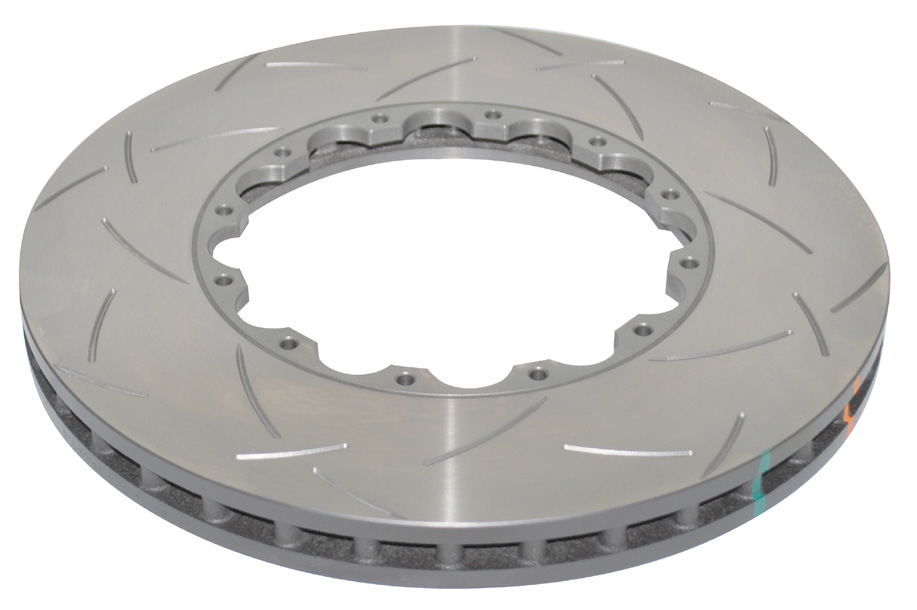 Coppia fasce frenanti di ricambio baffate Anteriori 340x30 mm VW T-Roc – DBA 5000 Series T3 Slotted solo rotore