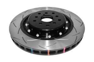 Coppia dischi freno sportivi scomponibili baffati Anteriori 340x30 mm Subaru WRX STi – DBA 5000 Series T3 Slotted Black Hat