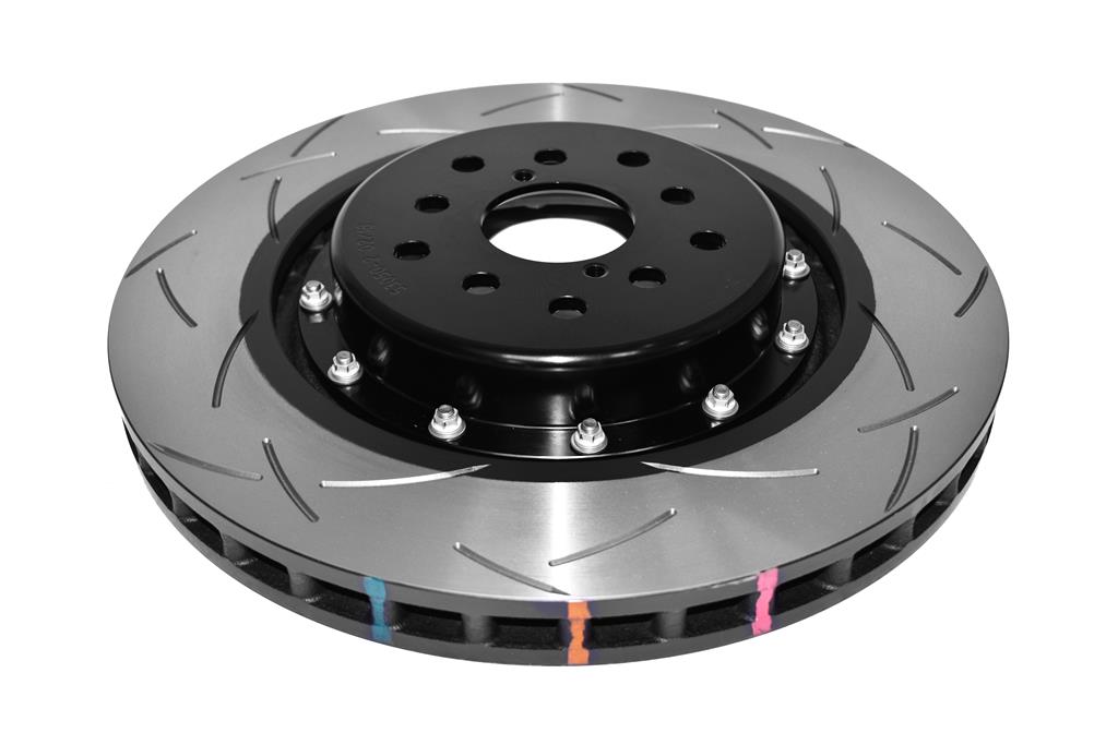 Coppia dischi freno sportivi scomponibili baffati Anteriori 340x30 mm Subaru WRX STi – DBA 5000 Series T3 Slotted Black Hat