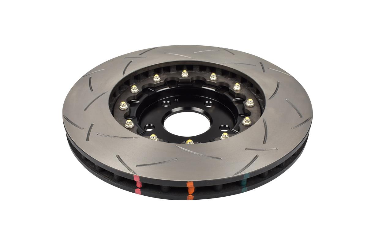 Coppia dischi freno sportivi scomponibili baffati Anteriori 345x30 mm Hyundai i-30 N PD – DBA 5000 Series T3 Slotted Black Hat