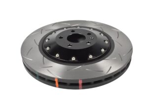Coppia dischi freno sportivi scomponibili baffati Anteriori 400x38 mm Audi Q7 4M / Q8 / SQ8 / SQ7 4M / VW Touareg / Touareg R – DBA 5000 Series T3 Slotted Black Hat
