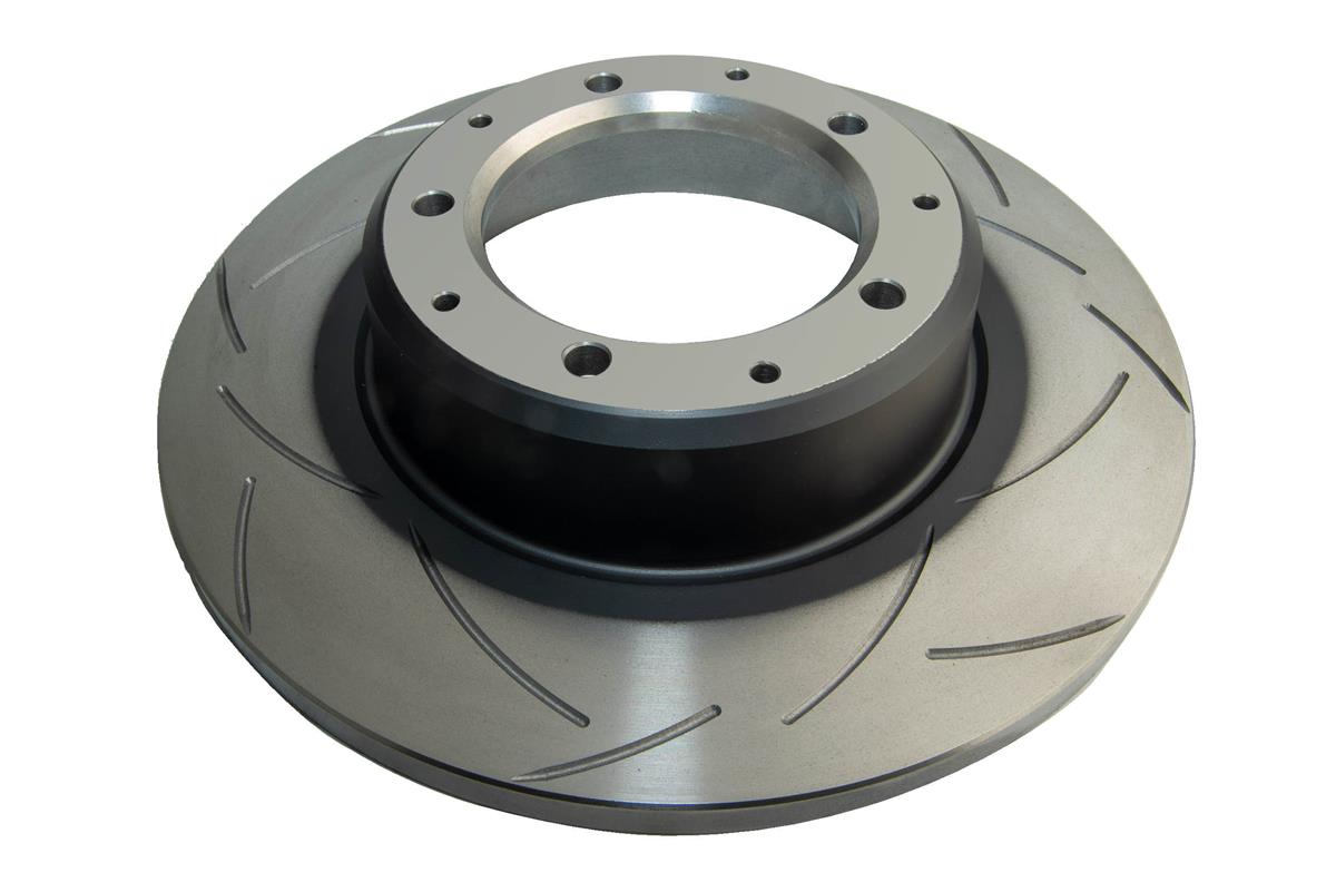 Coppia dischi freno sportivi baffati Posteriori 298x14 mm Land Rover Defender 110/130 – DBA Street Series T2
