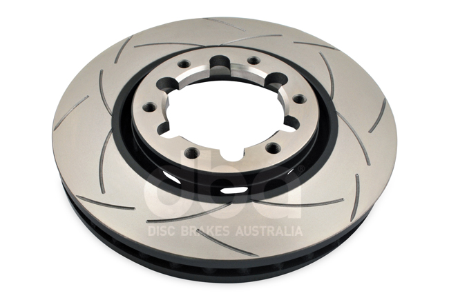 Coppia dischi freno sportivi baffati Anteriori 316x34 mm Nissan Patrol Y61 – DBA Street Series T2