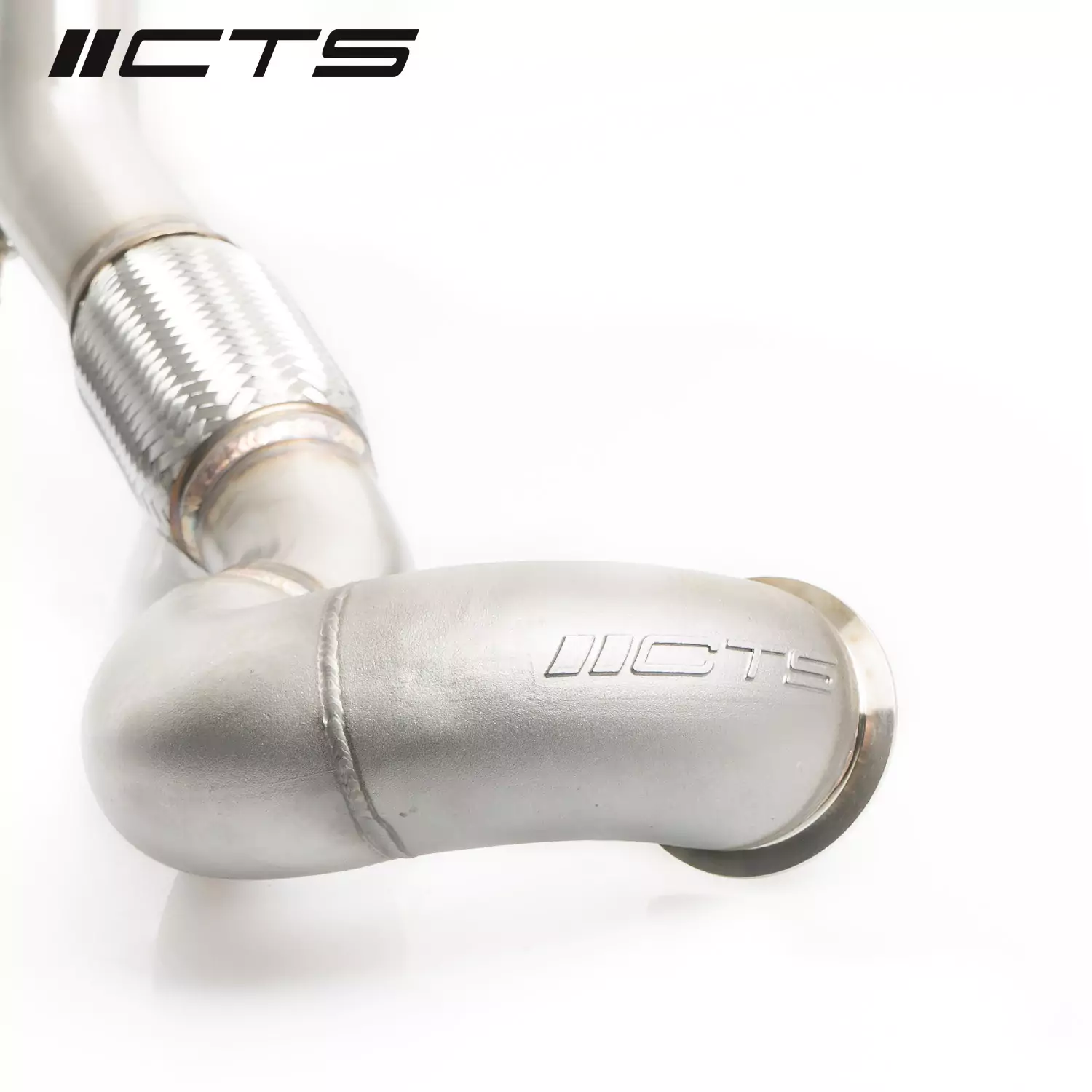 Downpipe Scat / Decat 3,5'' / 89mm Golf 7R 7.5R / S3 8V / Leon 5F Cupra / TTS 8S 4WD - CTS TURBO - immagine 3