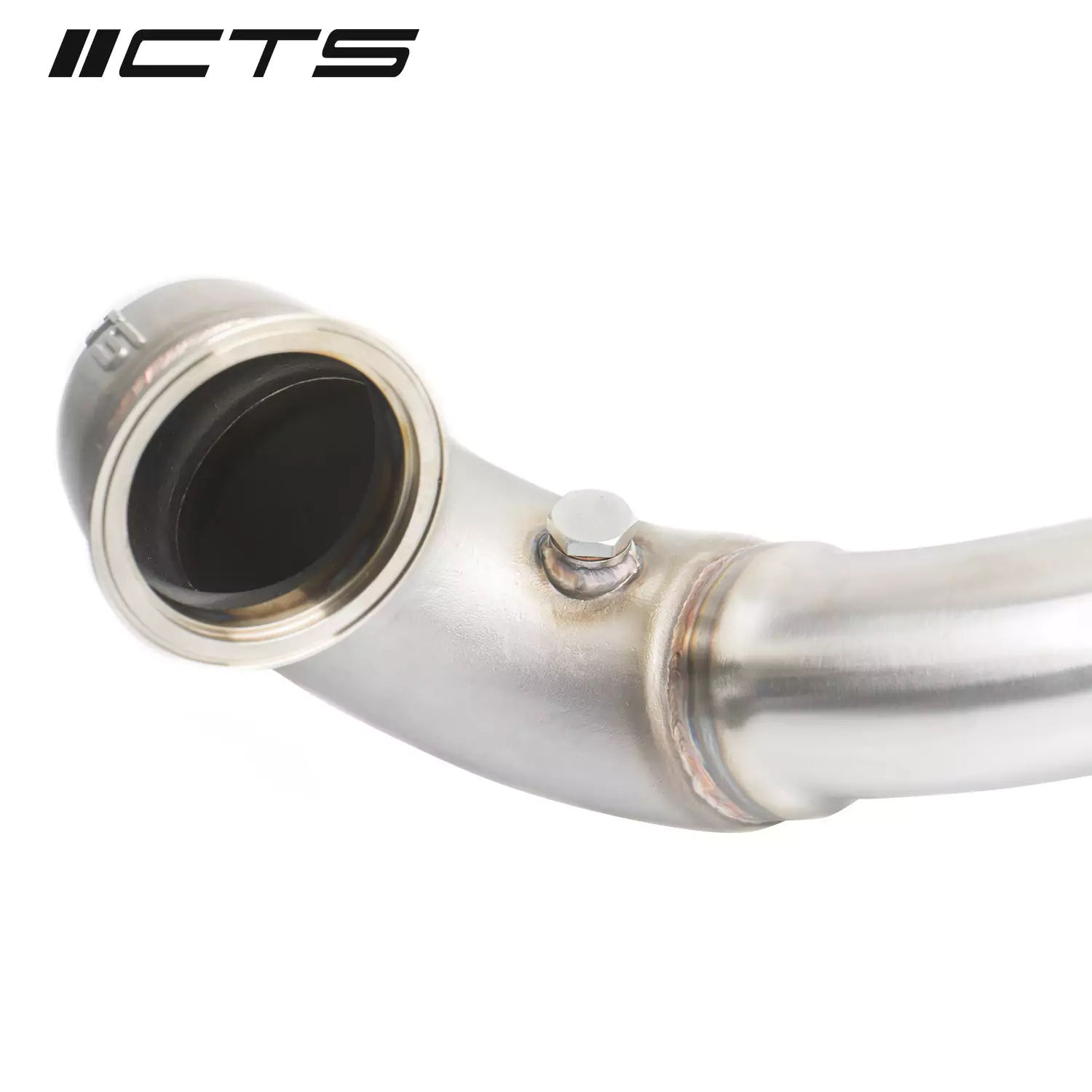 Downpipe Scat / Decat 3,5'' / 89mm Golf 7R 7.5R / S3 8V / Leon 5F Cupra / TTS 8S 4WD - CTS TURBO - immagine 4