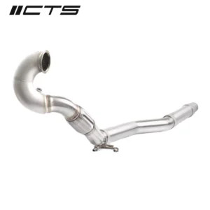 Downpipe Scat / Decat 3,5'' / 89mm Golf 7R 7.5R / S3 8V / Leon 5F Cupra / TTS 8S 4WD - CTS TURBO