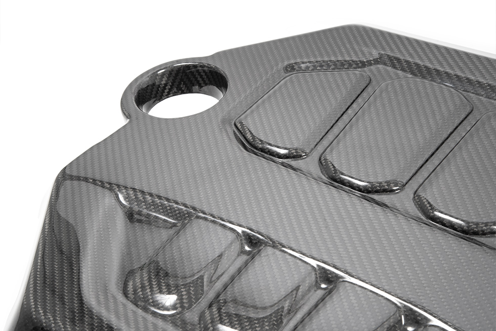 Copri Motore in Carbonio Golf 8 GTI / Golf 8 R / Audi S3 8Y / Octavia RS NX EA888.4 - Forge - immagine 4