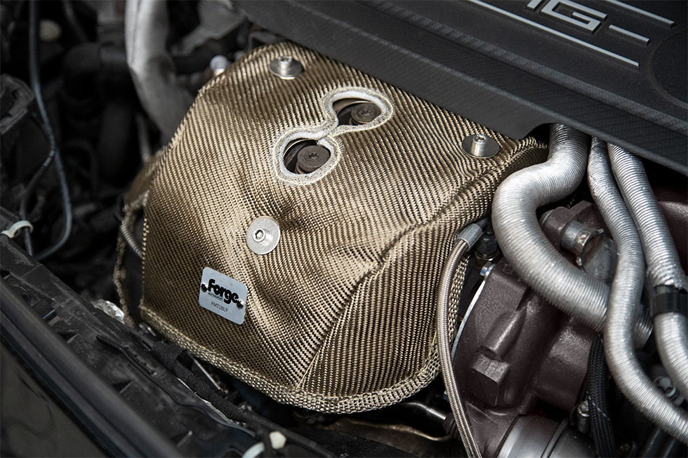 Turbo Blanket / Coperta Turbo Mercedes A45 / CLA45 / GLA45 AMG M133 - Forge - immagine 5
