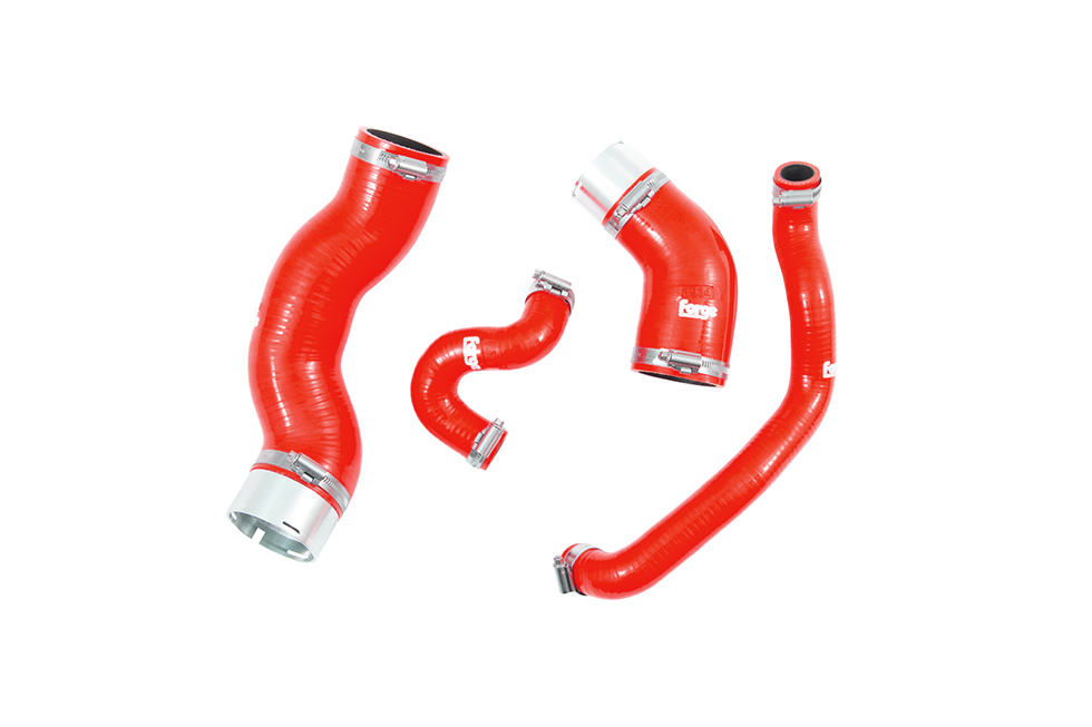 Kit Manicotti Turbo / Intercooler in Silicone Renault Megane 4 RS 280 / 300 - Forge - immagine 5