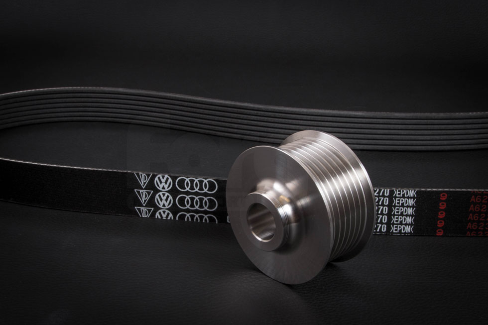 Puleggia Compressore Maggiorata Audi S4 / S5 B8 3.0 TFSI - Forge - immagine 3