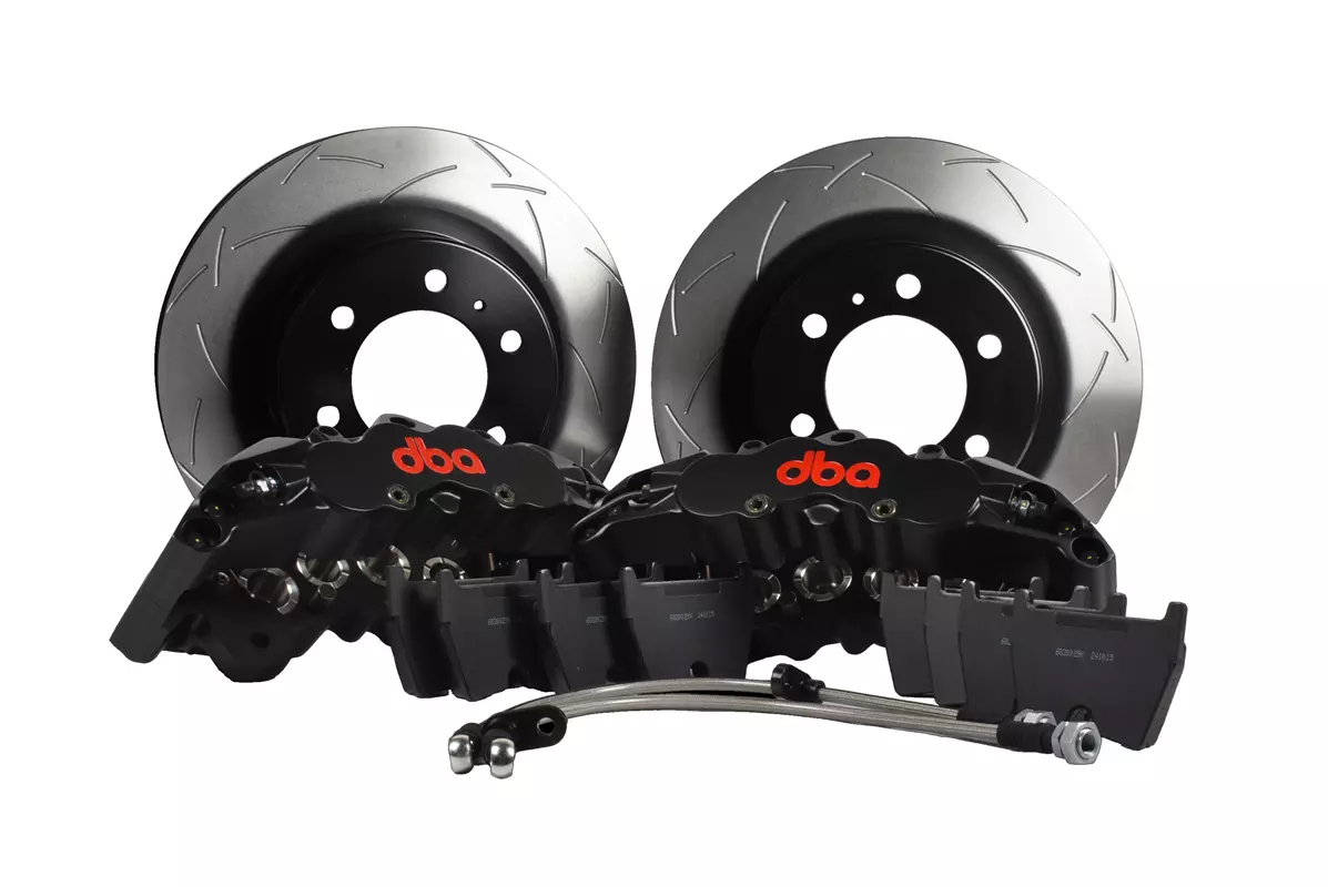 Impianto Frenante Maggiorato Anteriore 8 Pompanti 354 mm Toyota Land Cruiser 200 Series 5.7 V8 2016- - DBA Big Brake Kit