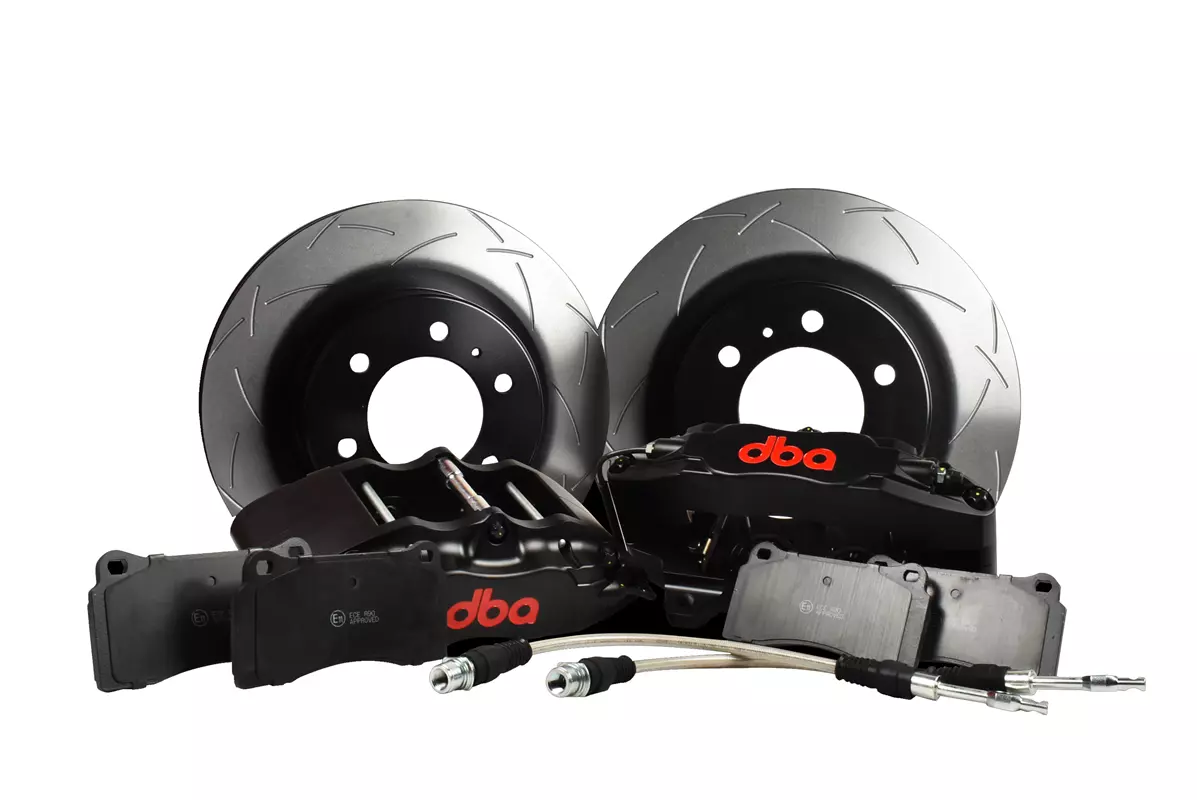 Impianto Frenante Maggiorato Posteriore 4 Pompanti 345 mm Toyota Land Cruiser 70 Series 4.2 HZJ76 - 4.5 VDJ76 VDJ78 VDJ79 - DBA Big Brake Kit
